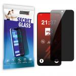 Folie sticla securizata GrizzGlass SecretGlass Privacy compatibila cu Motorola Moto G15, Negru 2 - lerato.ro