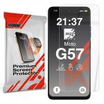 Folie sticla hibrid GrizzGlass HybridGlass compatibila cu Motorola Moto G57, Transparent 2 - lerato.ro