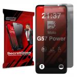 Folie sticla securizata GrizzGlass SecretGlass Privacy compatibila cu Motorola Moto G57 Power, Negru 2 - lerato.ro