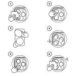 Set 2 protectii camera foto GrizzGlass HybridGlass compatibile cu Motorola Moto G06, Transparent 6 - lerato.ro