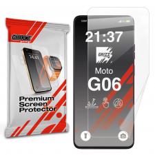 Folii protectie telefoane Motorola, Folie protectie GrizzGlass CeramicFilm compatibila cu Motorola Moto G06, Transparent, lerato.ro