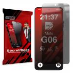 Folie sticla securizata GrizzGlass SecretGlass Privacy compatibila cu Motorola Moto G06, Negru 2 - lerato.ro