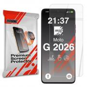 Folie sticla securizata GrizzGlass HybridGlass compatibila cu Motorola Moto G 2026, Transparent