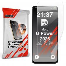 Folii protectie telefoane Motorola, Folie protectie GrizzGlass CeramicFilm compatibila cu Motorola Moto G Power 2026, Transparent, lerato.ro
