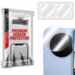 Set 2 protectii camera foto GrizzGlass HybridGlass compatibile cu Oppo Find X8, Transparent 2 - lerato.ro