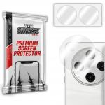 Set 2 protectii camera foto GrizzGlass HybridGlass compatibile cu Oppo Find X8 Pro, Transparent 2 - lerato.ro