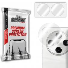 Set 2 protectii camera foto GrizzGlass HybridGlass compatibile cu Oppo Find X8 Pro, Transparent