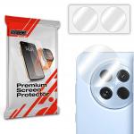 Set 2 protectii camera foto GrizzGlass HybridGlass compatibile cu Oppo Find X8s, Transparent 2 - lerato.ro