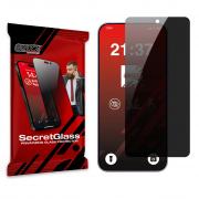 Folie sticla securizata GrizzGlass SecretGlass Privacy compatibila cu Oppo Find X8s Plus, Negru