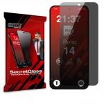 Folie sticla securizata GrizzGlass SecretGlass Privacy compatibila cu Oppo Reno 14, Negru 2 - lerato.ro