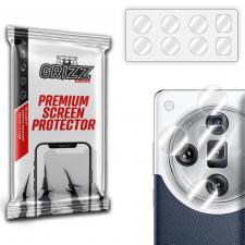 Folii protectie OPPO Find X7 Ultra, Set 2 protectii camera foto GrizzGlass HybridGlass compatibile cu Oppo Find X7 Ultra, Transparent, lerato.ro