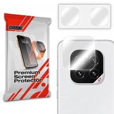 Folii protectie Honor GT Pro, Set 2 protectii camera foto GrizzGlass HybridGlass compatibile cu Honor GT Pro, Transparent, lerato.ro