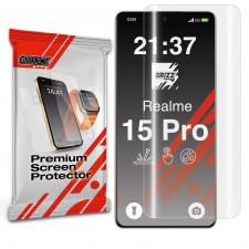 Folie protectie GrizzGlass Hydrofilm compatibila cu Realme 15 Pro, Transparent