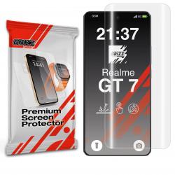 Folie protectie GrizzGlass Hydrofilm compatibila cu Realme GT 7, Transparent