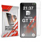 Folie sticla securizata GrizzGlass HybridGlass compatibila cu Realme GT 7T, Transparent 2 - lerato.ro