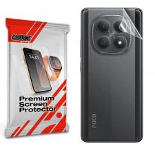 Folii protectie telefoane Xiaomi, Folie protectie pentru spatele telefonului GrizzGlass SatinSkin compatibila cu Xiaomi Poco M8, Transparent, lerato.ro