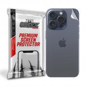 Folie protectie pentru spatele telefonului GrizzGlass SatinSkin compatibila cu iPhone 15 Pro Max, Transparent