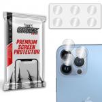 Set de 2 protectii camera foto GrizzGlass HybridGlass compatibile cu iPhone 15 Pro, Transparent 2 - lerato.ro