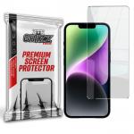 Folie sticla securizata GrizzGlass HybridGlass compatibila cu iPhone 15 Plus, Transparent 2 - lerato.ro