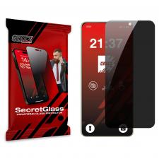 Folie sticla securizata GrizzGlass SecretGlass Privacy compatibila cu Realme C75x, Negru