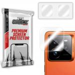 Set 2 protectii camera foto GrizzGlass HybridGlass compatibile cu Realme GT7 Pro, Transparent 2 - lerato.ro