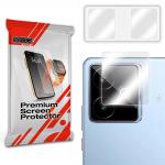 Set 2 protectii camera foto GrizzGlass HybridGlass compatibile cu Realme GT7, Transparent 2 - lerato.ro