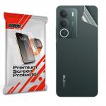 Folie protectie pentru spatele telefonului GrizzGlass SatinSkin compatibila cu Realme P3 Lite, Transparent 2 - lerato.ro