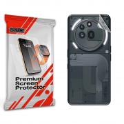 Folie protectie pentru spatele telefonului GrizzGlass SatinSkin compatibila cu Nothing Phone (3a) Pro, Transparent