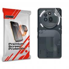 Folie protectie pentru spatele telefonului GrizzGlass SatinSkin compatibila cu Nothing Phone (3a) Pro, Transparent