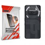 Folie protectie pentru spatele telefonului GrizzGlass SatinSkin compatibila cu Nothing Phone (3a), Transparent 2 - lerato.ro