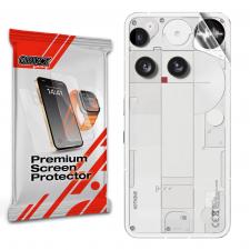 Folie protectie pentru spatele telefonului GrizzGlass SatinSkin compatibila cu Nothing Phone (3), Transparent