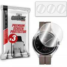 Set 3 folii protectie GrizzGlass Hydrofilm compatibile cu Xiaomi Watch 2 Pro, Transparent