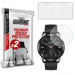 Set 2 folii sticla securizata GrizzGlass HybridGlass compatibile cu Xiaomi Watch S3, Transparent 2 - lerato.ro