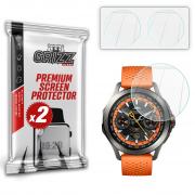 Set 2 folii sticla securizata GrizzGlass HybridGlass compatibile cu Xiaomi Watch S4 Sport, Transparent