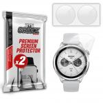 Set 2 folii protectie GrizzGlass CeramicFilm  compatibile cu Xiaomi Watch S4, Transparent 2 - lerato.ro