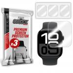 Set 3 folii protectie GrizzGlass Hydrofilm compatibile cu Apple Watch 10 42mm, Transparent 2 - lerato.ro