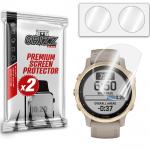 Set 2 folii protectie GrizzGlass CeramicFilm  compatibile cu Garmin Fenix 6S, Transparent 2 - lerato.ro
