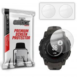 Set 2 folii protectie GrizzGlass PaperScreen compatibile cu Garmin Instinct E 40mm, Transparent