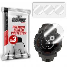 Set 3 folii protectie GrizzGlass Hydrofilm compatibile cu Garmin Instinct E 45mm, Transparent
