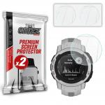 Set 2 folii sticla securizata GrizzGlass HybridGlass compatibile cu Garmin Instinct 2S 40mm, Transparent 2 - lerato.ro