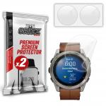 Set 2 folii protectie GrizzGlass CeramicFilm  compatibile cu Garmin Fenix 8 51mm, Transparent 2 - lerato.ro