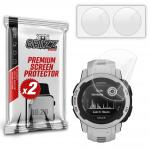 Set 2 folii protectie GrizzGlass CeramicFilm  compatibile cu Garmin Instinct 2S 40mm, Transparent 2 - lerato.ro