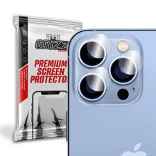 Set de 2 protectii camera foto GrizzGlass HybridGlass compatibile cu iPhone 14 Pro Max, Transparent