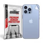 Folie protectie pentru spatele telefonului GrizzGlass SatinSkin compatibila cu iPhone 14 Pro Max, Transparent 2 - lerato.ro