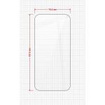 Set 2 folii sticla securizata GrizzGlass HybridGlass Easy, Kit montare inclus, compatibile cu iPhone 14 Pro Max, Transparent 3 - lerato.ro