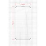 Set 2 folii sticla securizata GrizzGlass HybridGlass Easy, Kit montare inclus, compatibile cu iPhone 14 Plus, Transparent 3 - lerato.ro