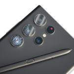 Set de 2 protectii camera foto GrizzGlass HybridGlass compatibile cu Samsung Galaxy S24 Ultra, Transparent 4 - lerato.ro