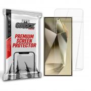 Folie sticla securizata GrizzGlass HybridGlass compatibila cu Samsung Galaxy S24 Ultra, Transparent