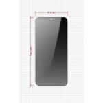 Set 2 folii sticla securizata GrizzGlass SecretGlass Easy Privacy, Kit montare inclus, compatibile cu Samsung Galaxy S24, Negru 3 - lerato.ro