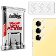 Set de 2 protectii camera foto GrizzGlass HybridGlass compatibile cu Samsung Galaxy S24 FE, Transparent